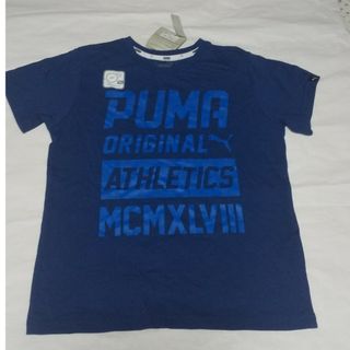 プーマ(PUMA)の未使用 タグ付き PUMA 140 半袖　DRY　CELL　青　プーマ(Tシャツ/カットソー)