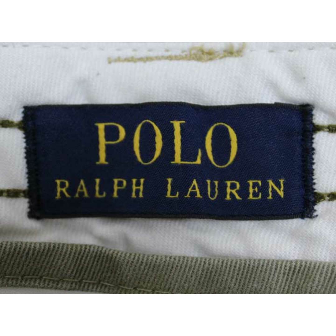 Ralph Lauren(ラルフローレン)の【春物 新入荷】☆POLO RALPH LAUREN/ポロラルフローレン☆ダメージ加工カーゴパンツ/ショートパンツ/ハーフパンツ/短パン/ポケット/無地/カジュアル ベージュ メンズ 34【中古】春夏 103042 メンズのスーツ(スラックス/スーツパンツ)の商品写真