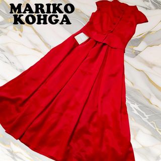 マリココウガ(Mariko Kohga)の【タグ付き新品】MARIKO KOHGA セットアップパーティドレス 結婚式(ロングワンピース/マキシワンピース)