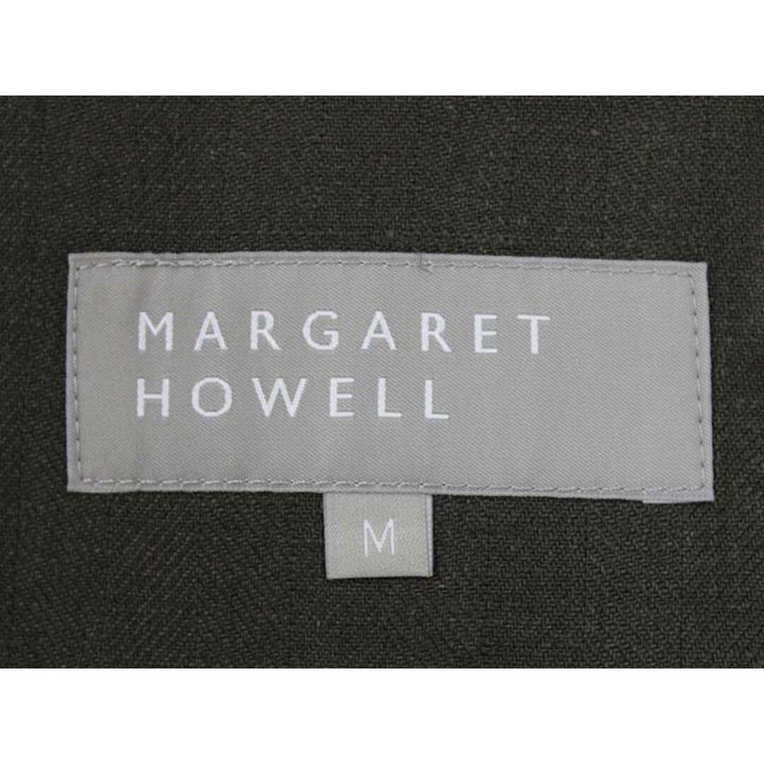 MARGARET HOWELL(マーガレットハウエル)の【春物 新入荷】‡MARGARET HOWELL/マーガレット・ハウエル‡リネンテーラードジャケット/アウター/長袖 ブラウン/茶 メンズ M【中古】春夏 otr 822042 メンズのジャケット/アウター(その他)の商品写真