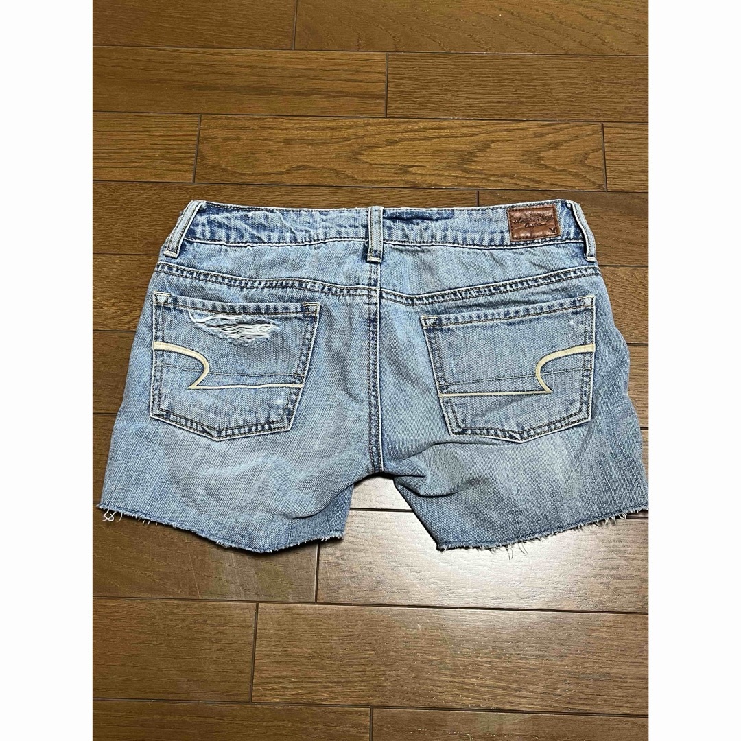 American Eagle(アメリカンイーグル)のアメリカンイーグル　ベリーショートパンツ　S レディースのパンツ(ショートパンツ)の商品写真