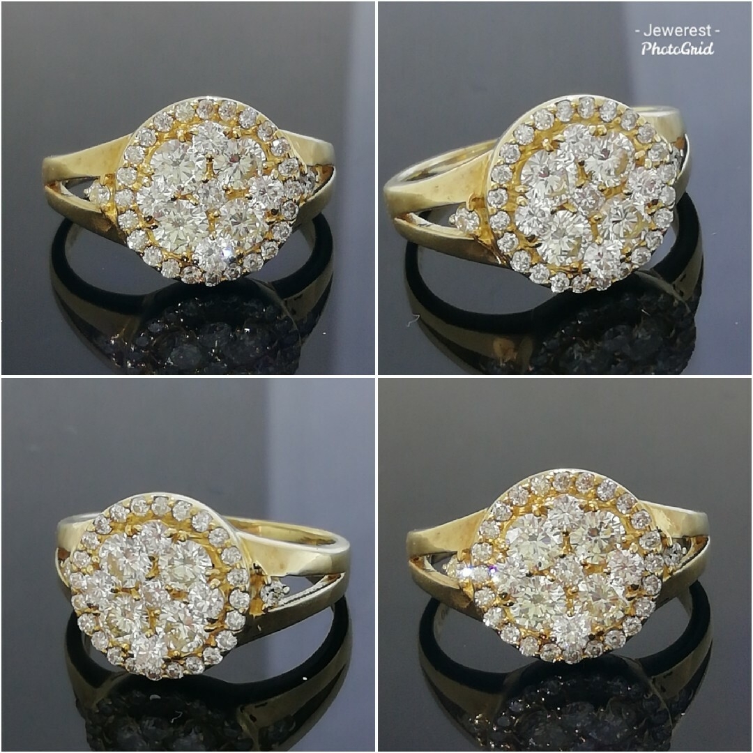 K18◯ダイヤ0.80ct✨付き◯まんまる✨綺麗✨かわいい✨キラキラリング✨ メンズのアクセサリー(リング(指輪))の商品写真