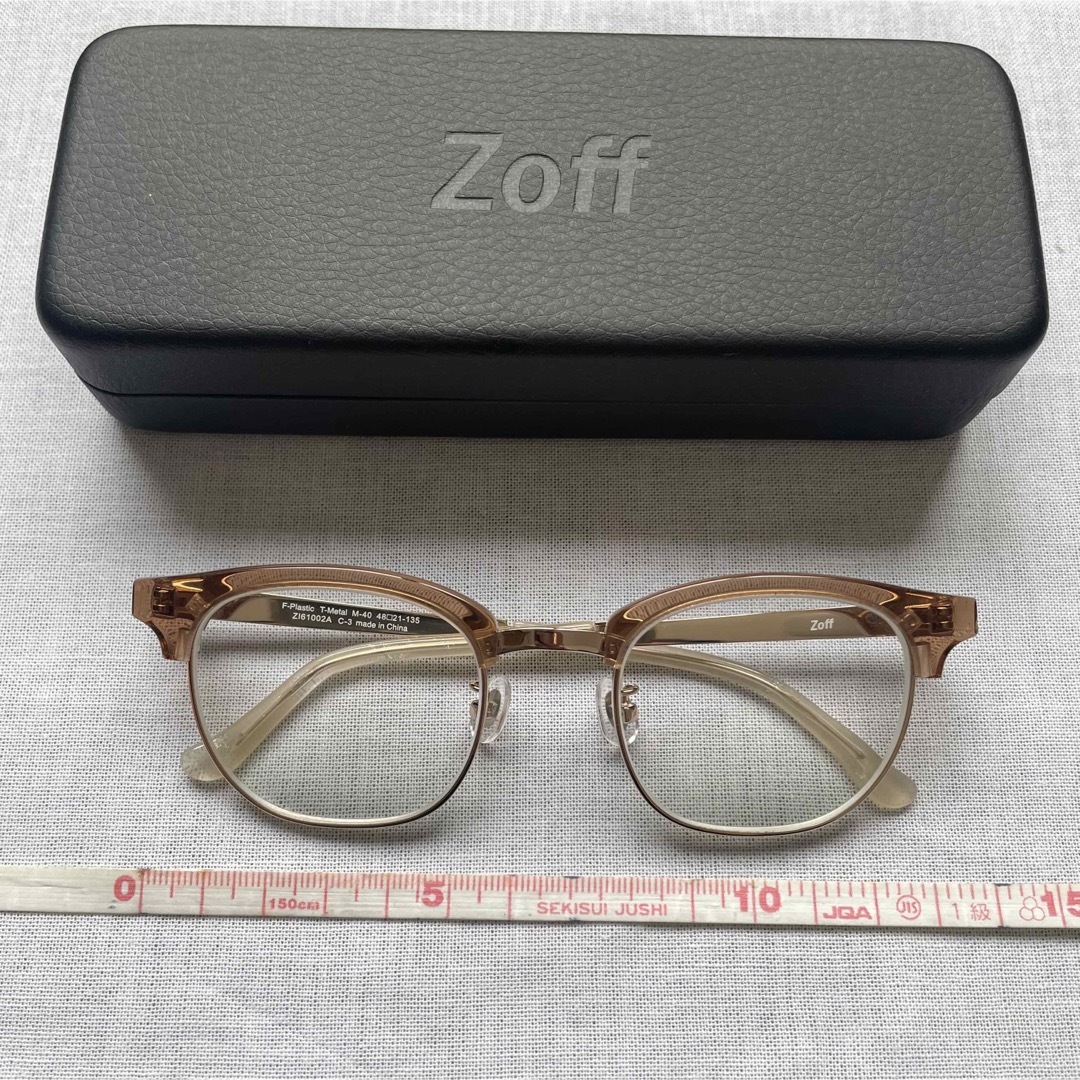 Zoff(ゾフ)のZoff メガネ👓 レディースのファッション小物(サングラス/メガネ)の商品写真