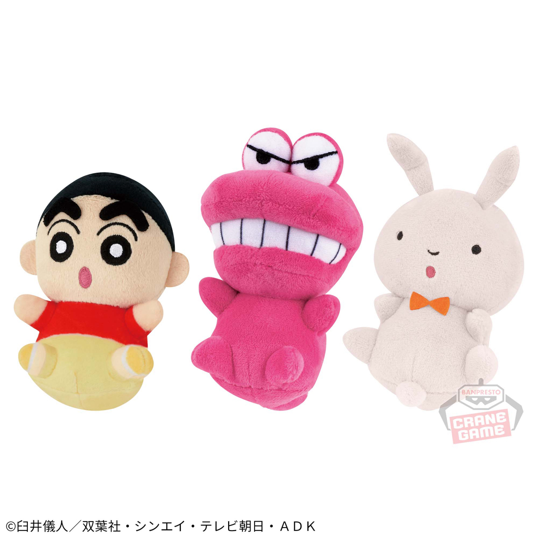 クレヨンしんちゃん(クレヨンシンチャン)の新品 クレヨンしんちゃん しりもっちょぬいぐるみ しんちゃん ワニ山さん エンタメ/ホビーのおもちゃ/ぬいぐるみ(ぬいぐるみ)の商品写真