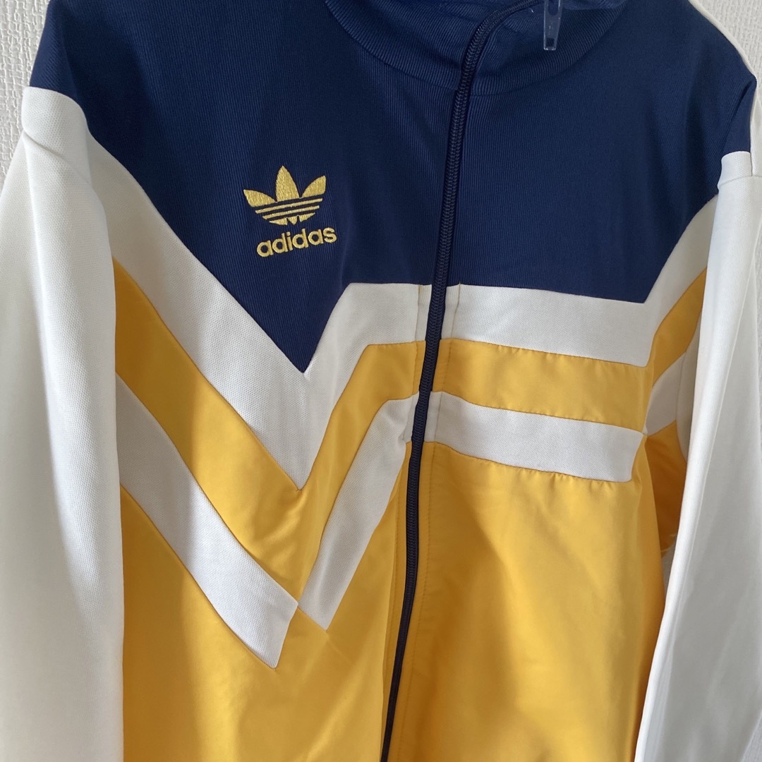 adidas(アディダス)の00ssadidasアディダスジャージトラックジャケットL長袖ジャージホワイト白 メンズのトップス(ジャージ)の商品写真