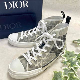 ディオール(Dior)の箱付き 美品 DIOR ディオール B23 HT LEOPARD MESH(スニーカー)