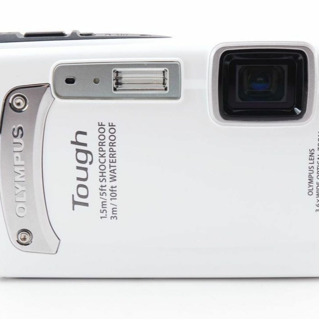 OLYMPUS(オリンパス)の[未使用]OLYMPUS オリンパス TG TG-310 WHITE タフ スマホ/家電/カメラのカメラ(その他)の商品写真