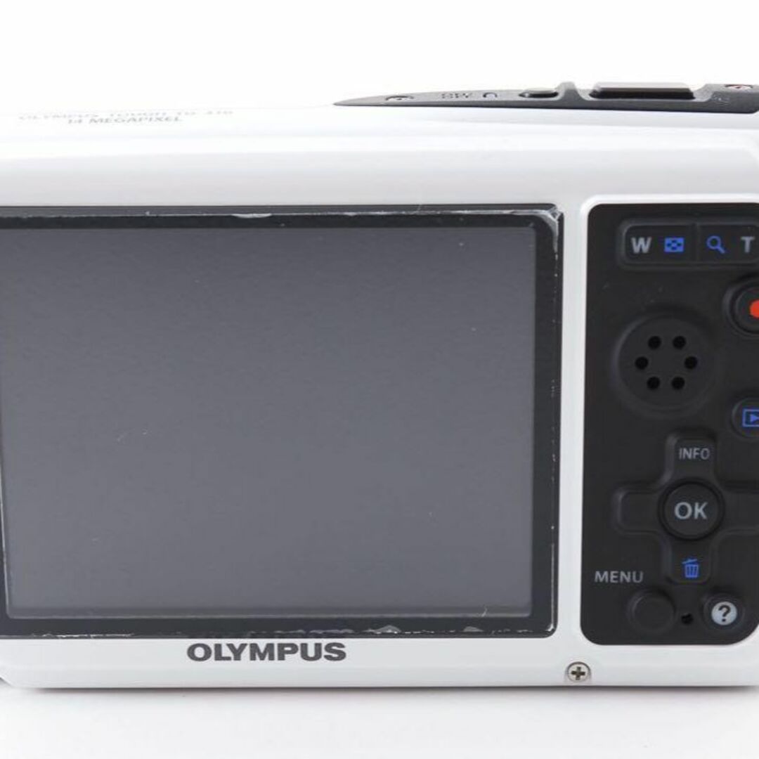 OLYMPUS(オリンパス)の[未使用]OLYMPUS オリンパス TG TG-310 WHITE タフ スマホ/家電/カメラのカメラ(その他)の商品写真