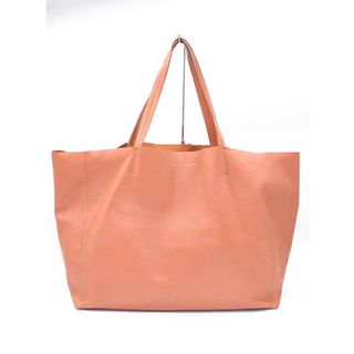 セリーヌ(celine)の【楽天スーパーSALE】★CELINE/セリーヌ★ ホリゾンタルカバ/トートバッグ/レザー/ハンドバッグ/エレガント/上品/きれいめ/収納/バッグ/鞄 オレンジブラウン レディース 【中古】春夏秋冬 622132(トートバッグ)