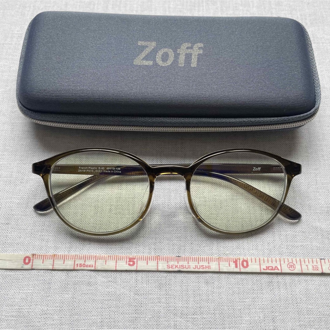 Zoff(ゾフ)のZoff ブルーライトカットメガネ👓 メンズのファッション小物(サングラス/メガネ)の商品写真