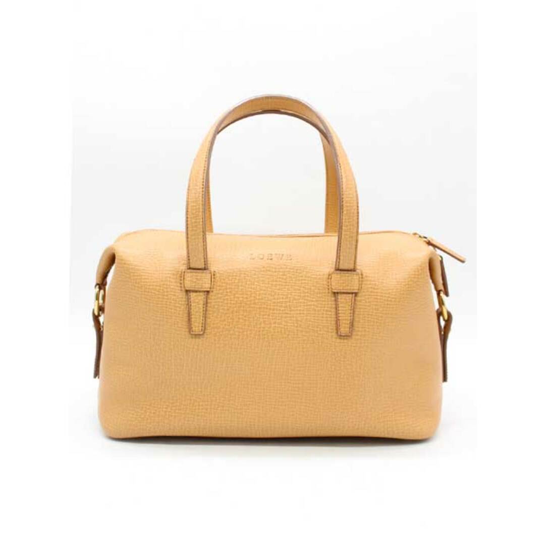 LOEWE(ロエベ)の【新入荷】★LOEWE/ロエベ★ミニボストンバッグ/ハンドバッグ/おしゃれ/かわいい/シンプル/バッグ/鞄 ライトキャメル レディース【中古】春夏秋冬 103042 レディースのバッグ(ボストンバッグ)の商品写真