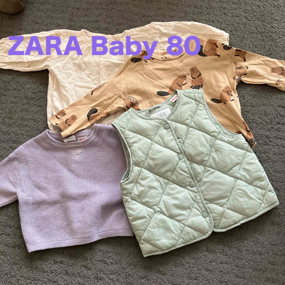 ZARA(ザラ)のhina◎様専用　ZARA Baby 80 セット キッズ/ベビー/マタニティのベビー服(~85cm)(シャツ/カットソー)の商品写真