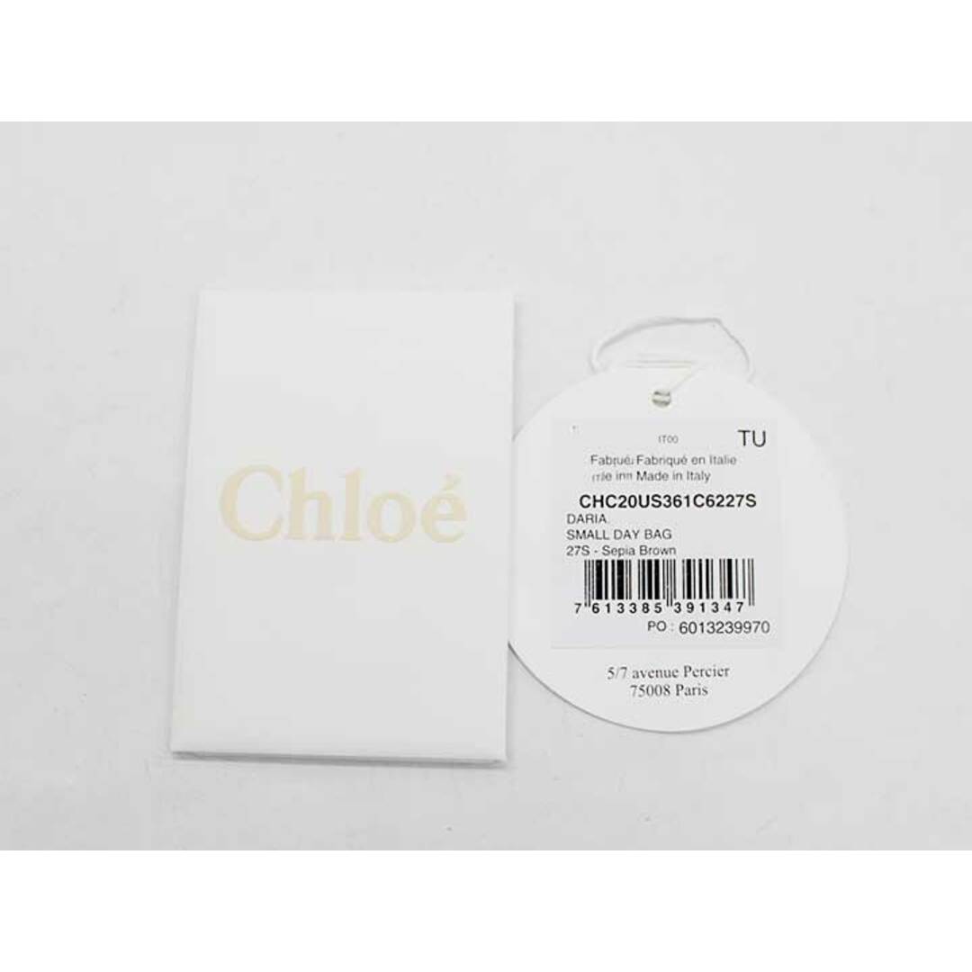 Chloe(クロエ)の【新入荷】★Chloe/クロエ★CHC210US828C9738I/ダリアスモール2WAYバッグ/ショルダーバッグ/レザーバッグ/きかわいい/おしゃれ/バッグ/鞄 セピアブラウン/赤茶 レディース【中古】春夏秋冬 222042 レディースのバッグ(その他)の商品写真