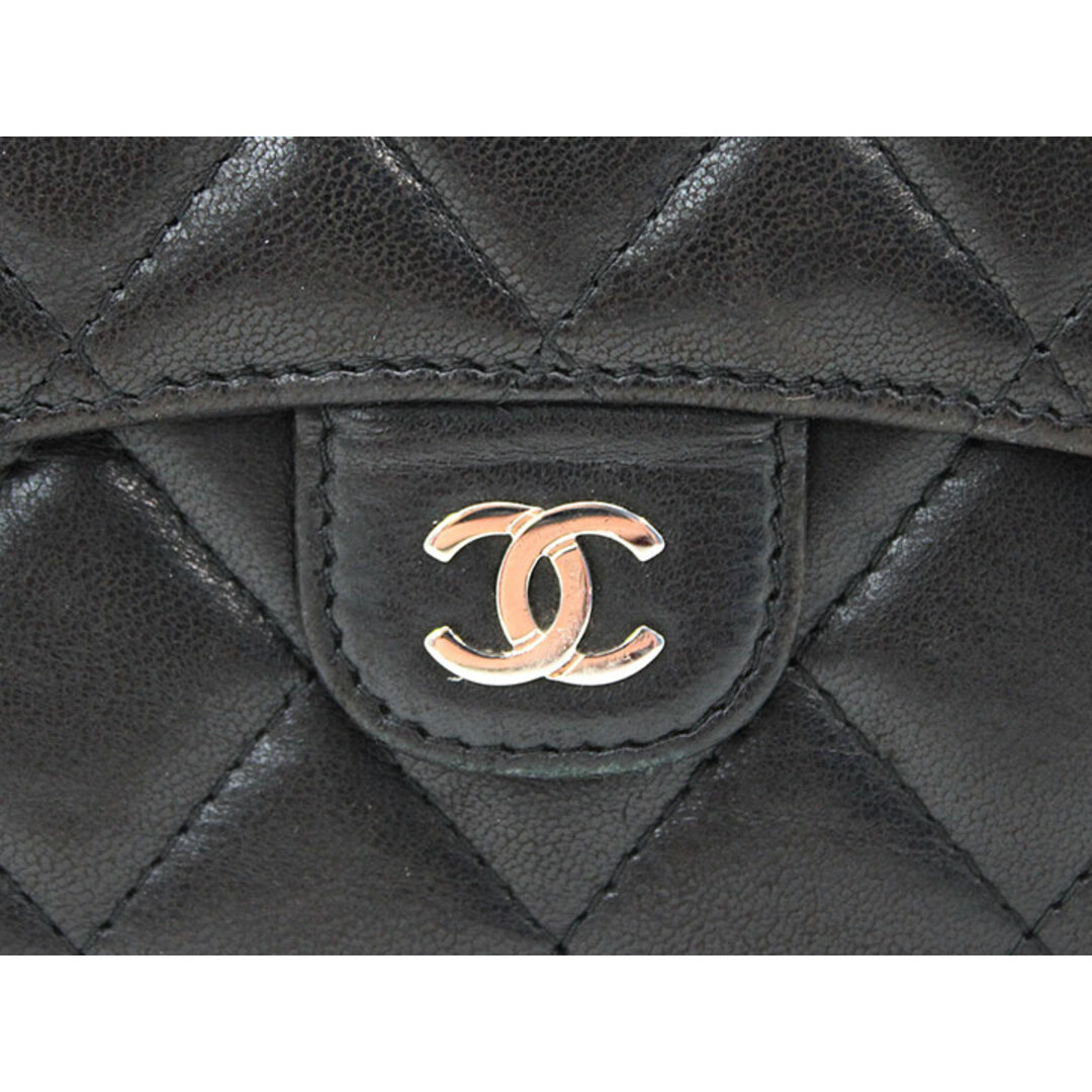 CHANEL(シャネル)の【新入荷】◇CHANEL/シャネル◇ココマーク/マトラッセ/三つ折り財布/22番台/ウォレット/小物 ブラック/黒 レディース【中古】春夏秋冬 hat etc 403042 レディースのファッション小物(財布)の商品写真