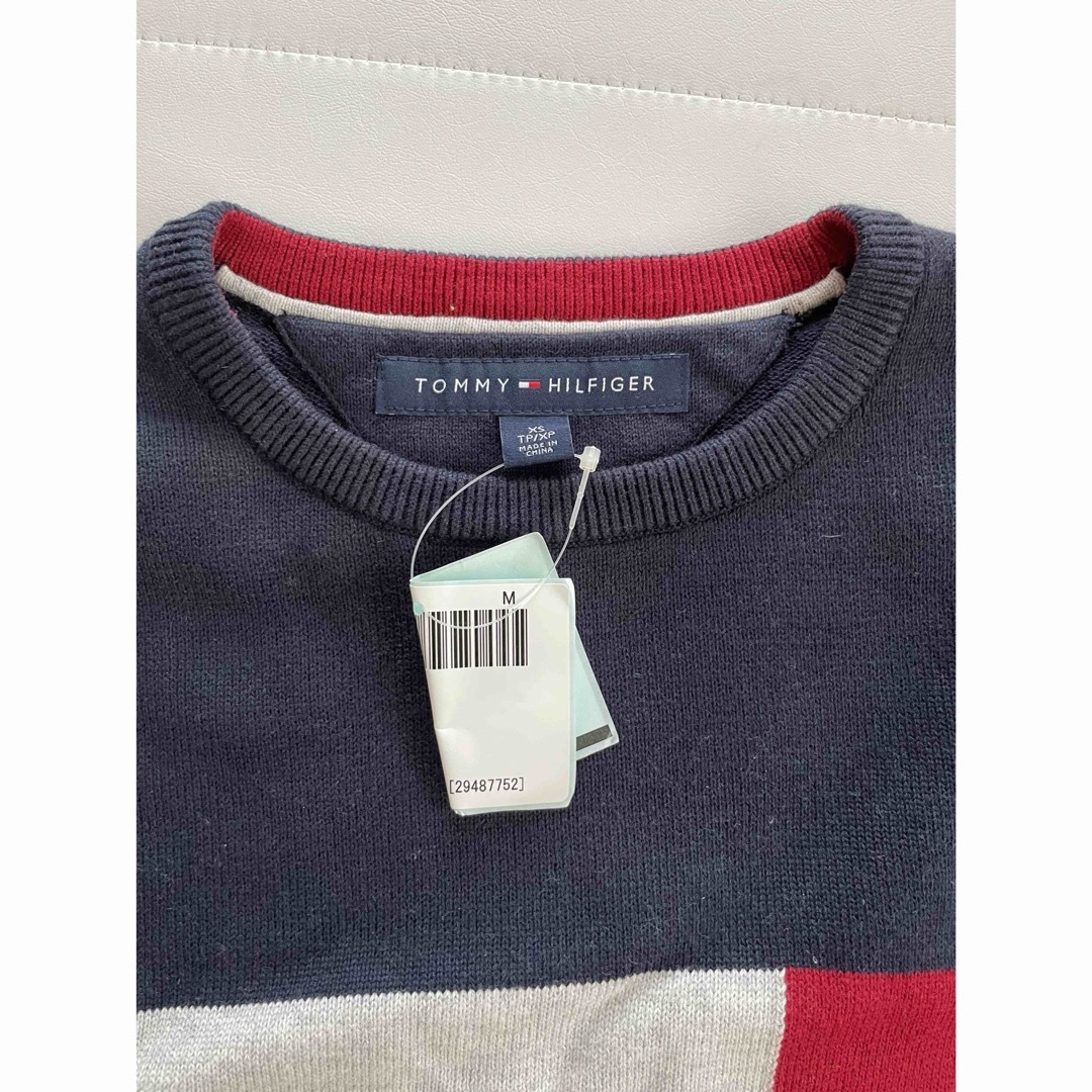 TOMMY HILFIGER(トミーヒルフィガー)のTOMMY HILFIGER 薄手ニット メンズのトップス(ニット/セーター)の商品写真