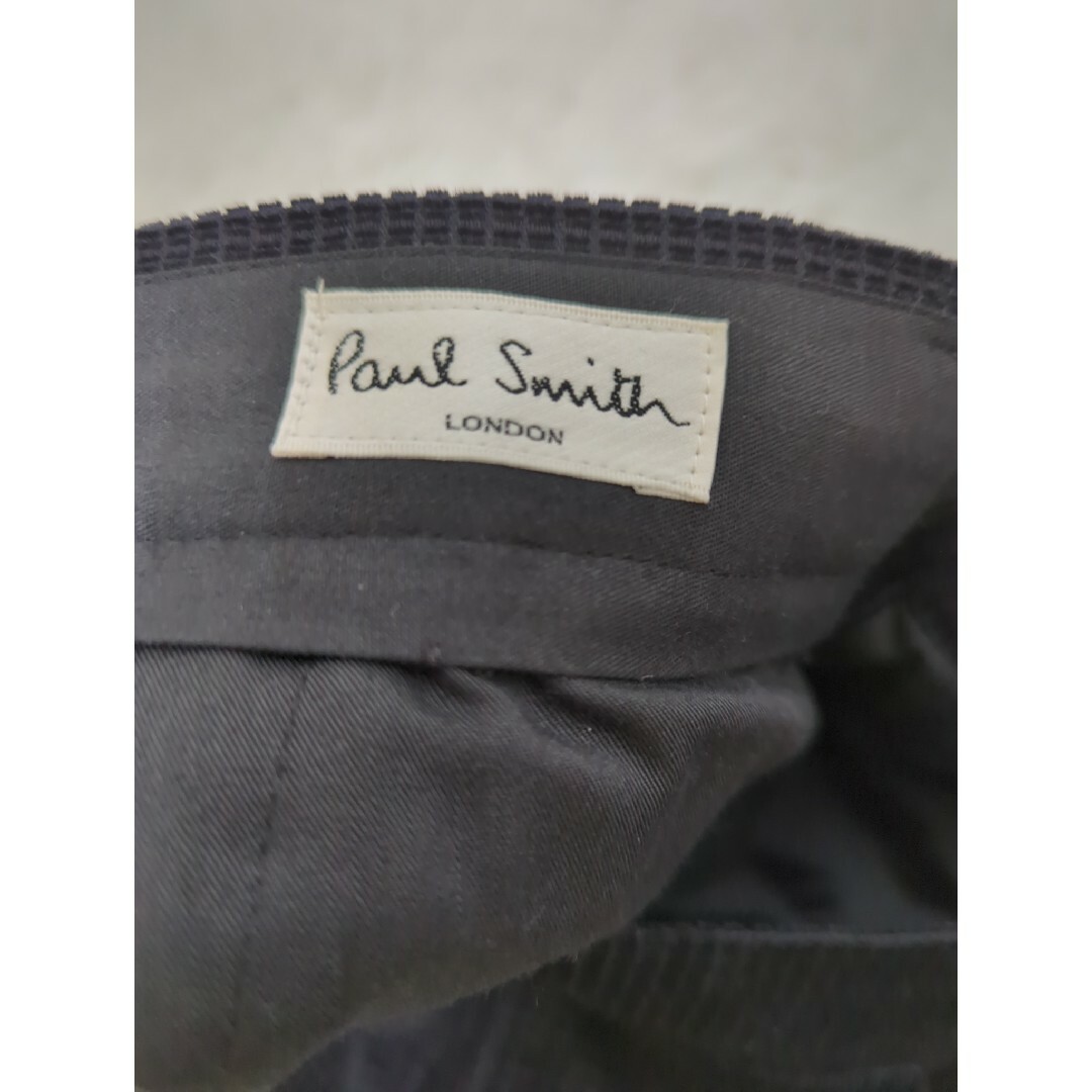 Paul Smith(ポールスミス)のPaul Smith　ワイド　パンツ　30　ネイビー　綿　センタープリーツ メンズのパンツ(その他)の商品写真