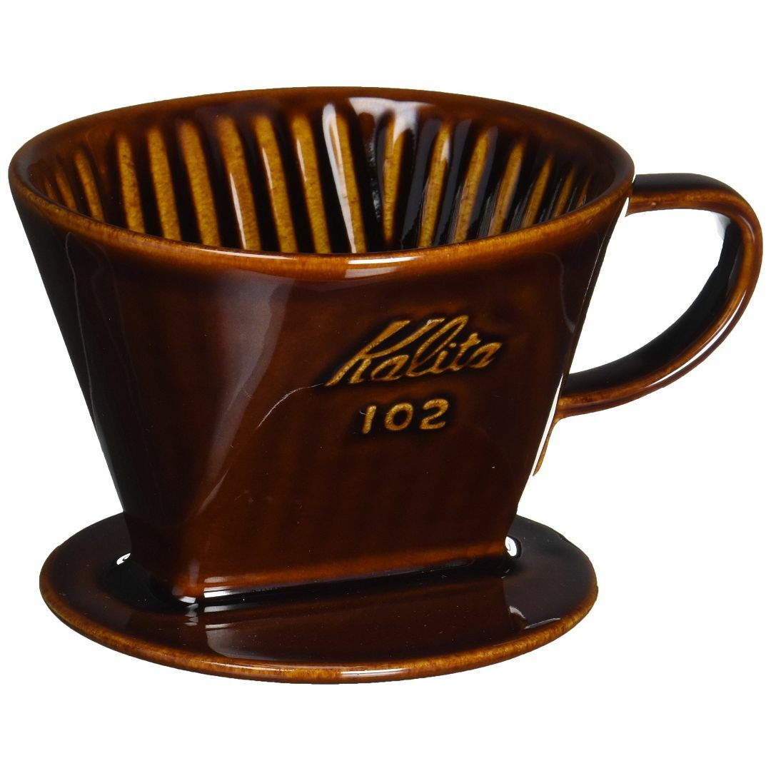 【数量限定】カリタ Kalita コーヒー ドリッパー 陶器製 102-ロト(2 インテリア/住まい/日用品のキッチン/食器(容器)の商品写真