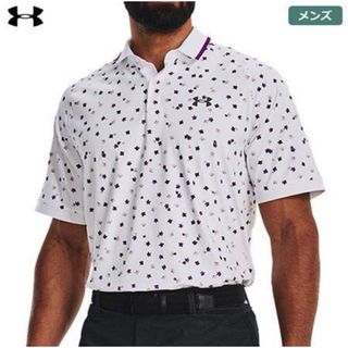 送料無料 新品 underarmour ゴルフ アイソチル ポロ XL WHT