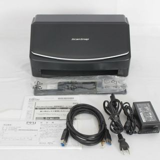 フジツウ(富士通)の【美品】富士通 PFU ScanSnap iX1500 FI-IX1500BK ドキュメントスキャナー スキャンスナップ Fujitsu 本体(PC周辺機器)