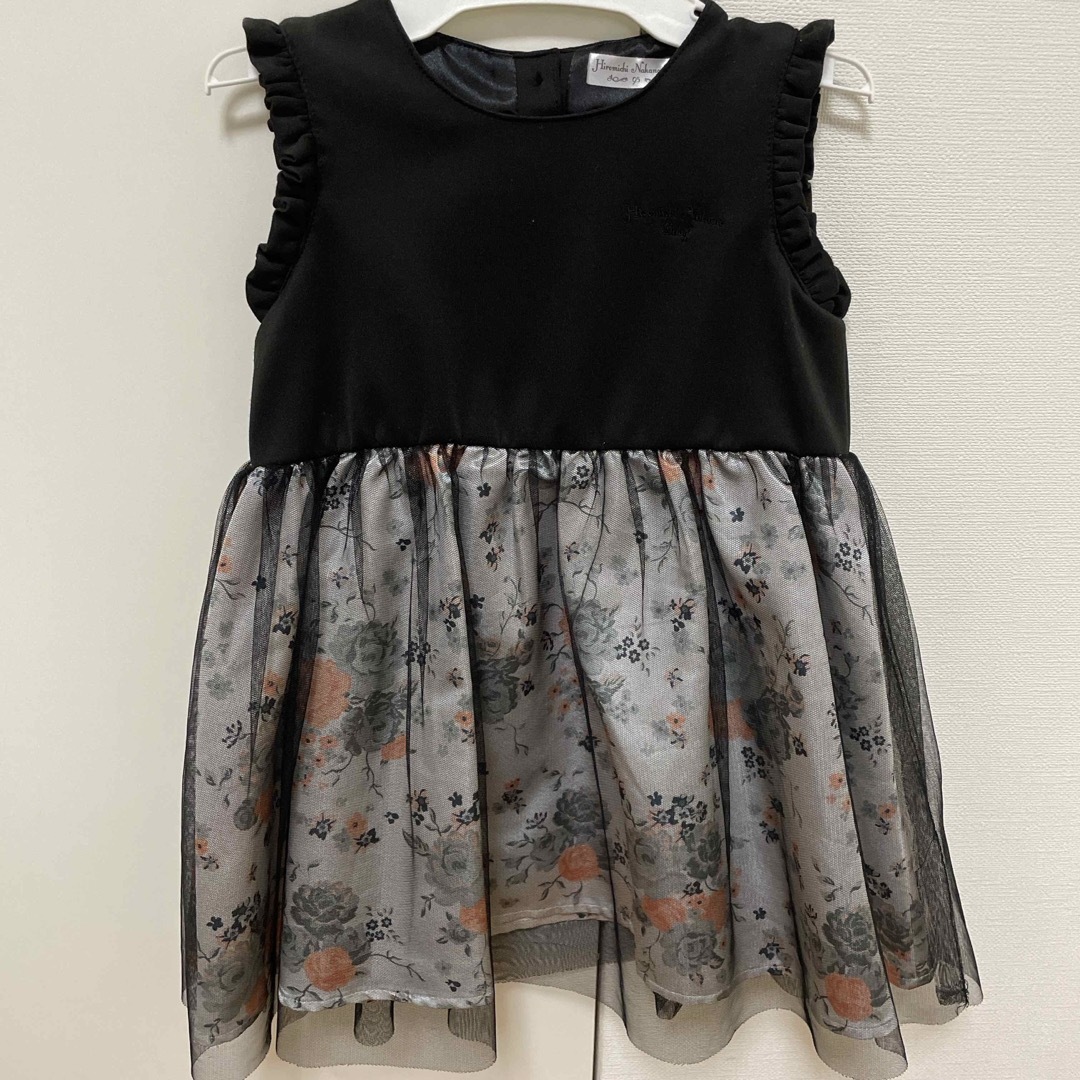 HIROMICHI NAKANO(ヒロミチナカノ)の【美品】チュールドレス　結婚式 キッズ/ベビー/マタニティのキッズ服女の子用(90cm~)(ドレス/フォーマル)の商品写真