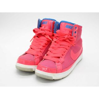 ナイキ(NIKE)の【値下げ】♪NIKE/ナイキ♪エアトゥループミッド/ハイカットスニーカー/324922-661/シューズ/靴 ピンク レディース 23cm【中古】春夏秋冬 910132(スニーカー)