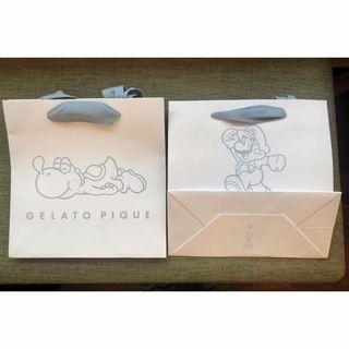 《未使用》gelatopiqué ヨッシーショッパー　Sサイズ2枚