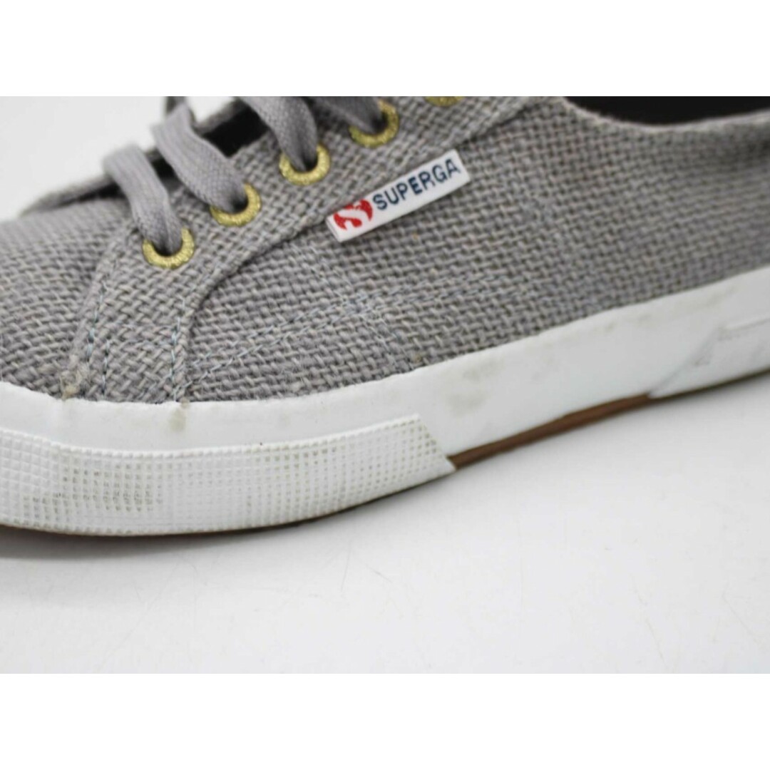 SUPERGA(スペルガ)の【値下げ】♪SUPERGA/スペルガ♪スニーカー/シューズ/靴 グレー レディース 37【中古】春夏秋冬 910132 レディースの靴/シューズ(スニーカー)の商品写真