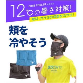 デサント(DESCENTE)の送料無料 新品 DESCENTE デサント 適温フェイスガード ブルー(トレーニング用品)