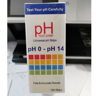 【新品・未使用品】pH TEST STRIP 100枚入り(その他)