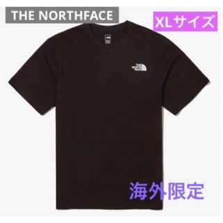 ザノースフェイス(THE NORTH FACE)のノースフェイス THE NORTHFACE Tシャツ ブラック 海外限定 韓国 (Tシャツ/カットソー(半袖/袖なし))