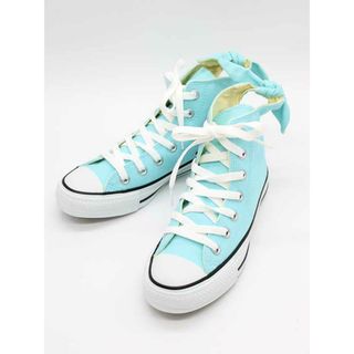 コンバース(CONVERSE)の【値下げ】新品未使用品◇CONVERSE/コンバース◇SHERBEE/シャービー/5CL163/オールスター/バックリボンハイカットスニーカー/シューズ/靴 ライトブルー/水色 レディース 22cm 春夏秋冬 205032(スニーカー)