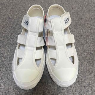 コンバース(CONVERSE)のコンバース スニーカーサンダル 白 23.5(サンダル)