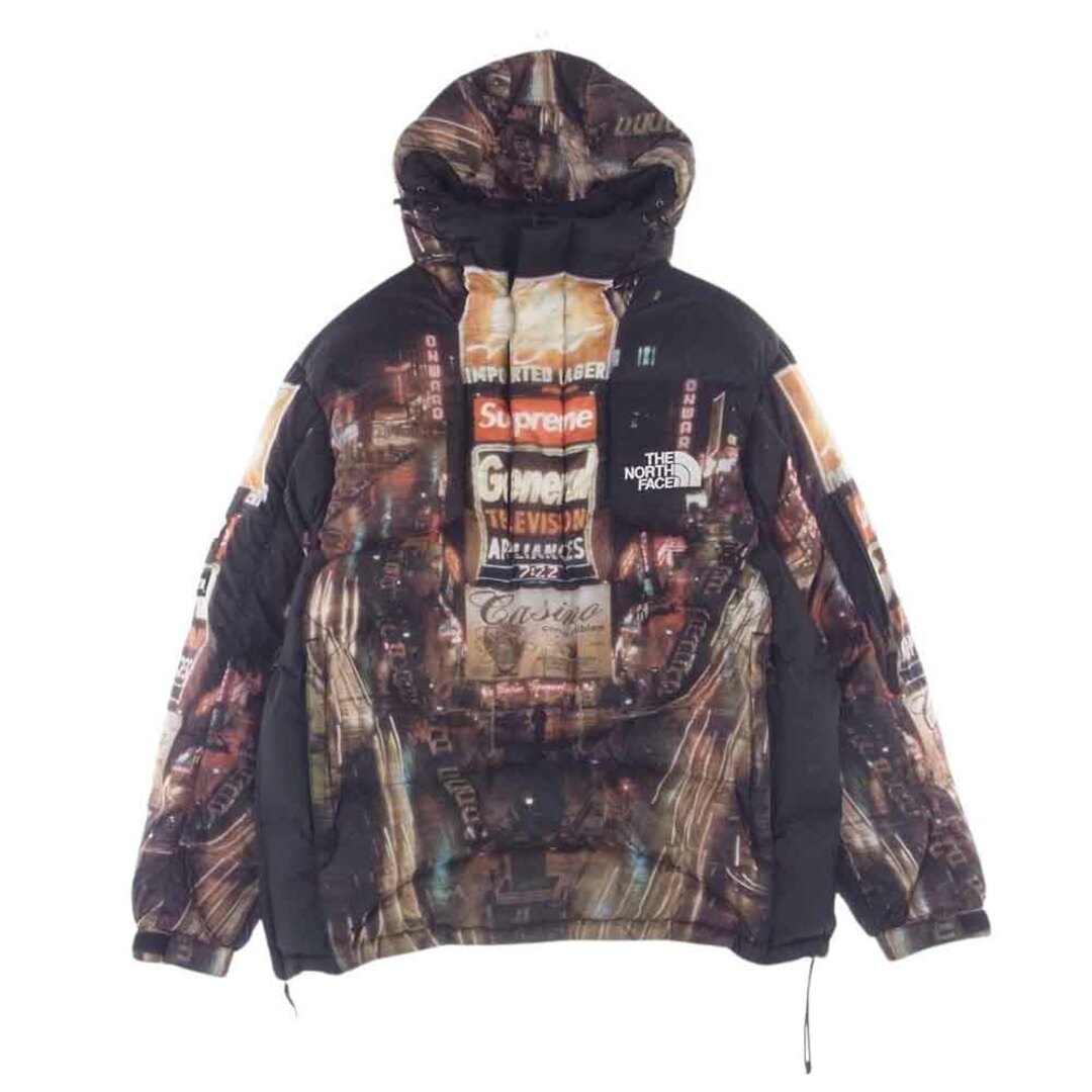 Supreme(シュプリーム)のSupreme シュプリーム ダウンジャケット The North Face 800-Fill Half Zip Hooded Pullover ノースフェイス ハーフジップ フード プルオーバー ダウン ジャケット  マルチカラー系 M【中古】 メンズのジャケット/アウター(その他)の商品写真