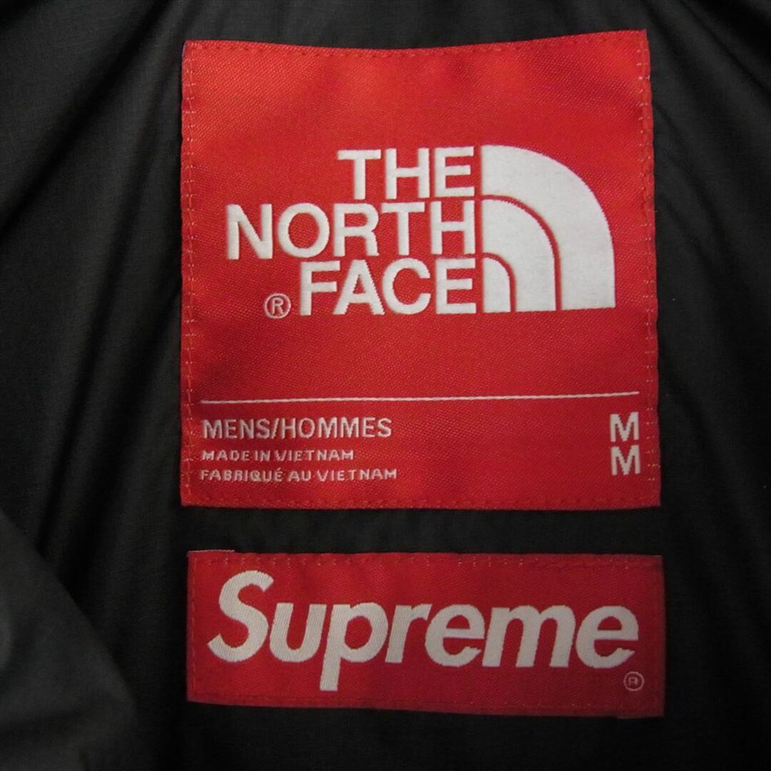 Supreme(シュプリーム)のSupreme シュプリーム ダウンジャケット The North Face 800-Fill Half Zip Hooded Pullover ノースフェイス ハーフジップ フード プルオーバー ダウン ジャケット  マルチカラー系 M【中古】 メンズのジャケット/アウター(その他)の商品写真