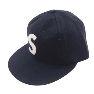 シュプリーム(Supreme)のSupreme シュプリーム キャップ 23SS Ebbets S Logo Fitted 6-Panel Sロゴ キャップ 帽子 ブラック系【中古】(その他)