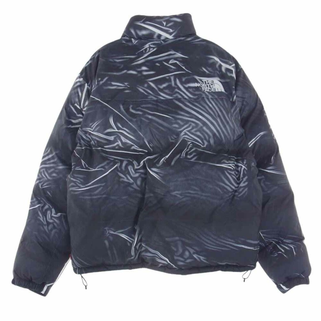 Supreme(シュプリーム)のSupreme シュプリーム ダウンジャケット 23SS ND02300I  THE NORTH FACE ノースフェイス Trompe Loeil Printed Nuptse Jacket ヌプシ ダウン ジャケット ブラック系 M【中古】 メンズのジャケット/アウター(その他)の商品写真