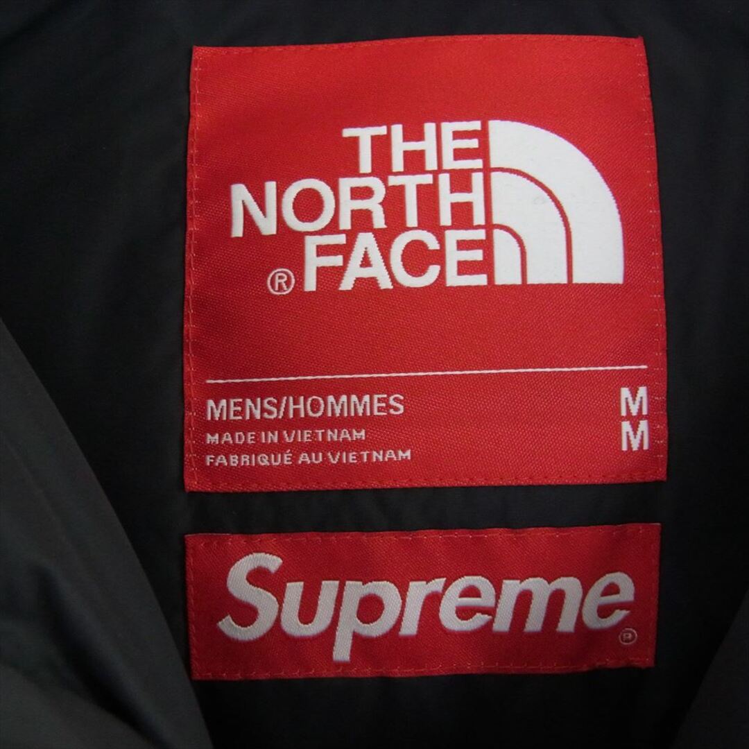 Supreme(シュプリーム)のSupreme シュプリーム ダウンジャケット 23SS ND02300I  THE NORTH FACE ノースフェイス Trompe Loeil Printed Nuptse Jacket ヌプシ ダウン ジャケット ブラック系 M【中古】 メンズのジャケット/アウター(その他)の商品写真