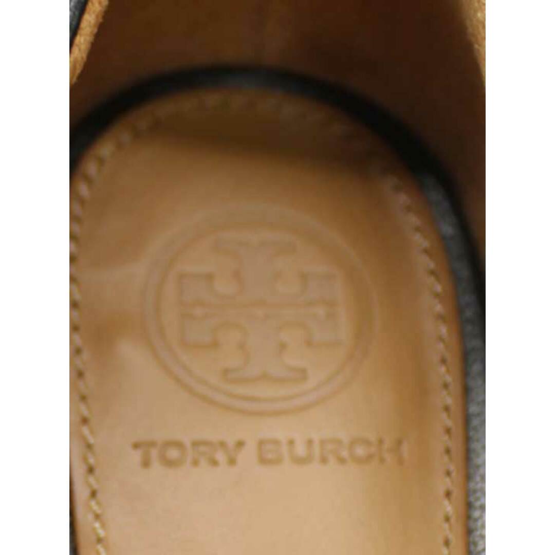 最短・翌日出荷 ■TORY BURCH/トリーバーチ■BENTON285MM/ダブルTロゴウェッジソールパンプス/シューズ/靴 ブラック/黒 レディース 7春夏秋冬 701042