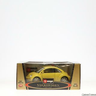 イエロー(yellaw)のGold Collection 1/18 VOLKSWAGEN NEW BEETLE 1998(イエロー) 完成品 ミニカー(3302) BBURAGO(ブラゴ)(ミニカー)