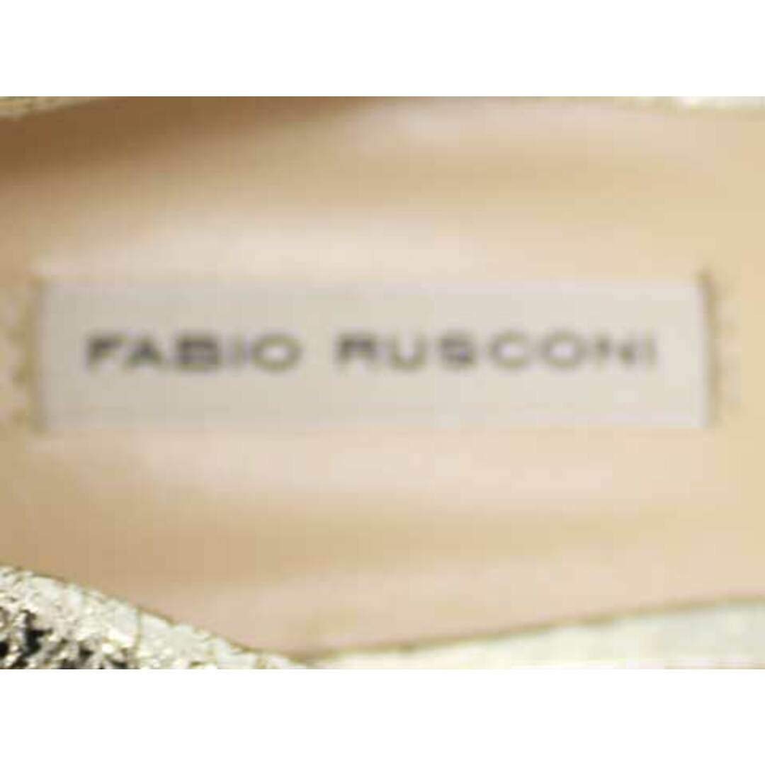 FABIO RUSCONI(ファビオルスコーニ)の【楽天スーパーSALE】■Fabio Rusconi/ファビオルスコーニ■メタリックパンプス/シューズ/靴  ゴールド レディース 35【中古】春夏秋冬 722132 レディースの靴/シューズ(その他)の商品写真