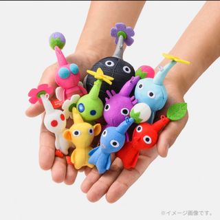 ニンテンドウ(任天堂)のピクミン マスコット ぬいぐるみ 赤、青、黄ピクミン　新品　全種セット(ぬいぐるみ)