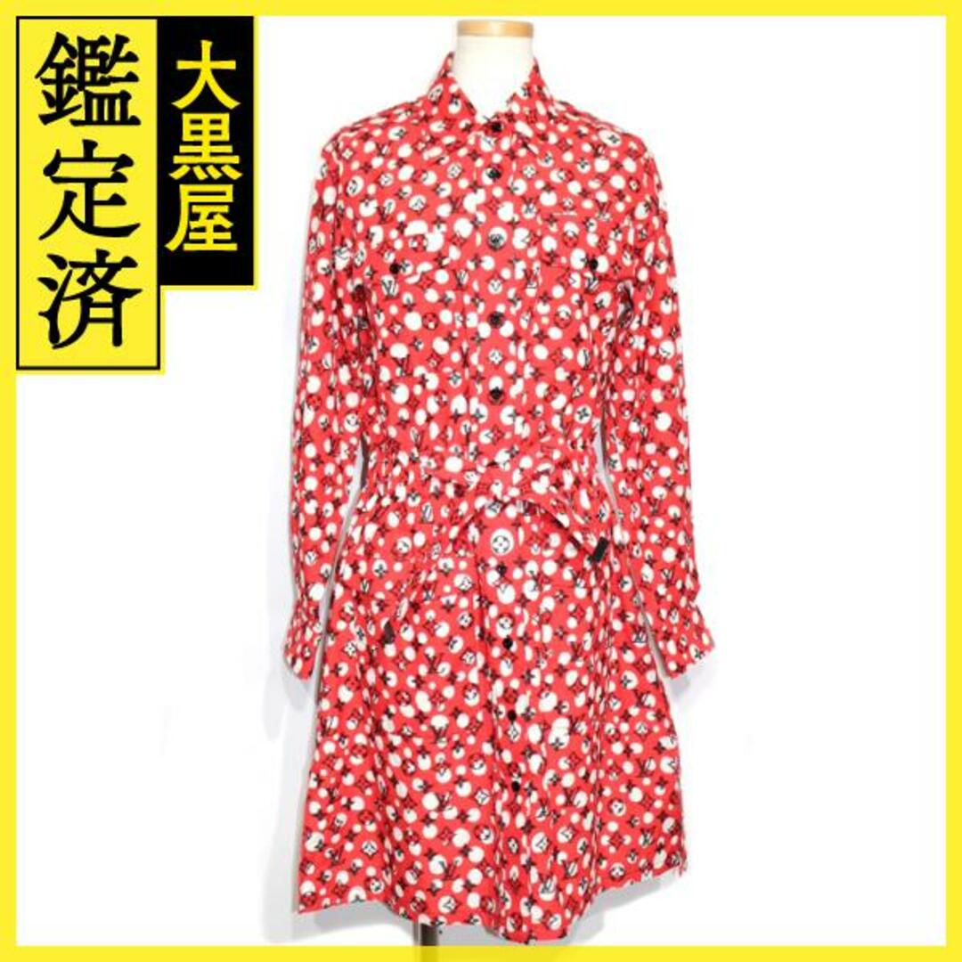 LOUIS VUITTON - ルイヴィトンインフィニティモノグラム シャツドレス　レディース34　【200】