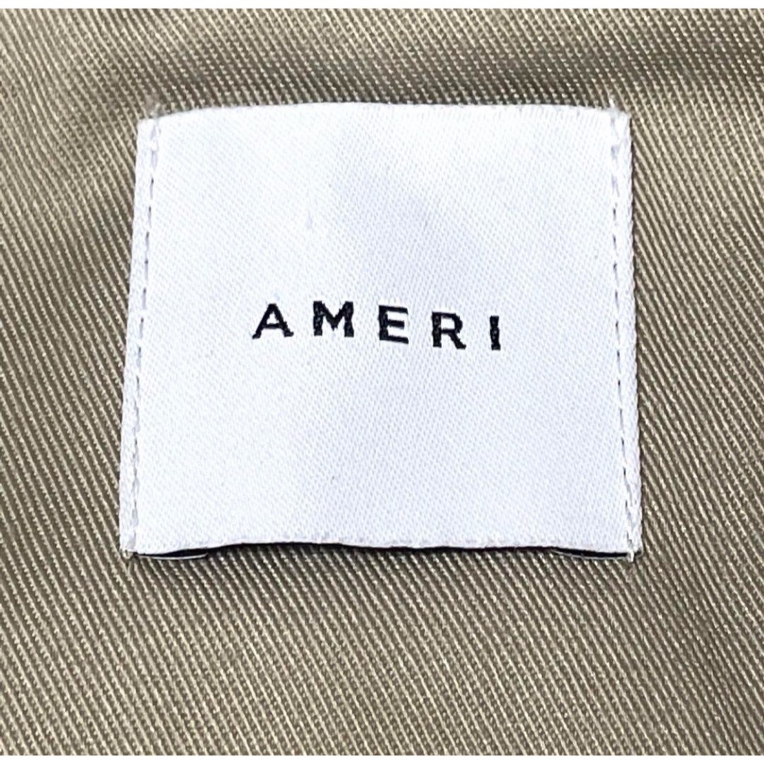 Ameri VINTAGE(アメリヴィンテージ)の美品　AMERI トレンチコート　ノースリーブ　ワンピース　ベルト　Aライン レディースのジャケット/アウター(トレンチコート)の商品写真