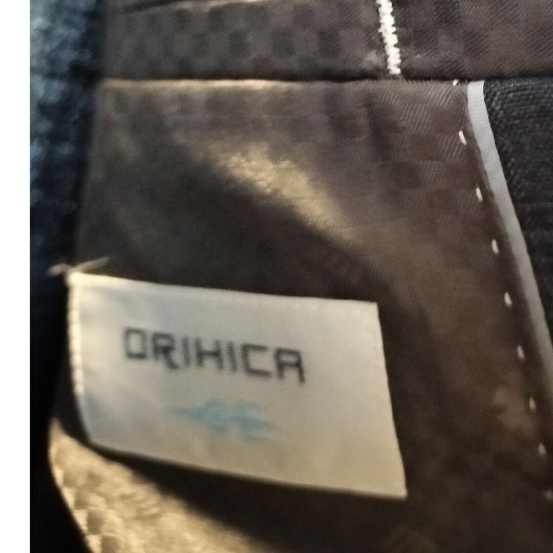 ORIHICA(オリヒカ)の専用ページ　春夏ジャケット　М　ネイビーチェック&ブラウン メンズのジャケット/アウター(テーラードジャケット)の商品写真