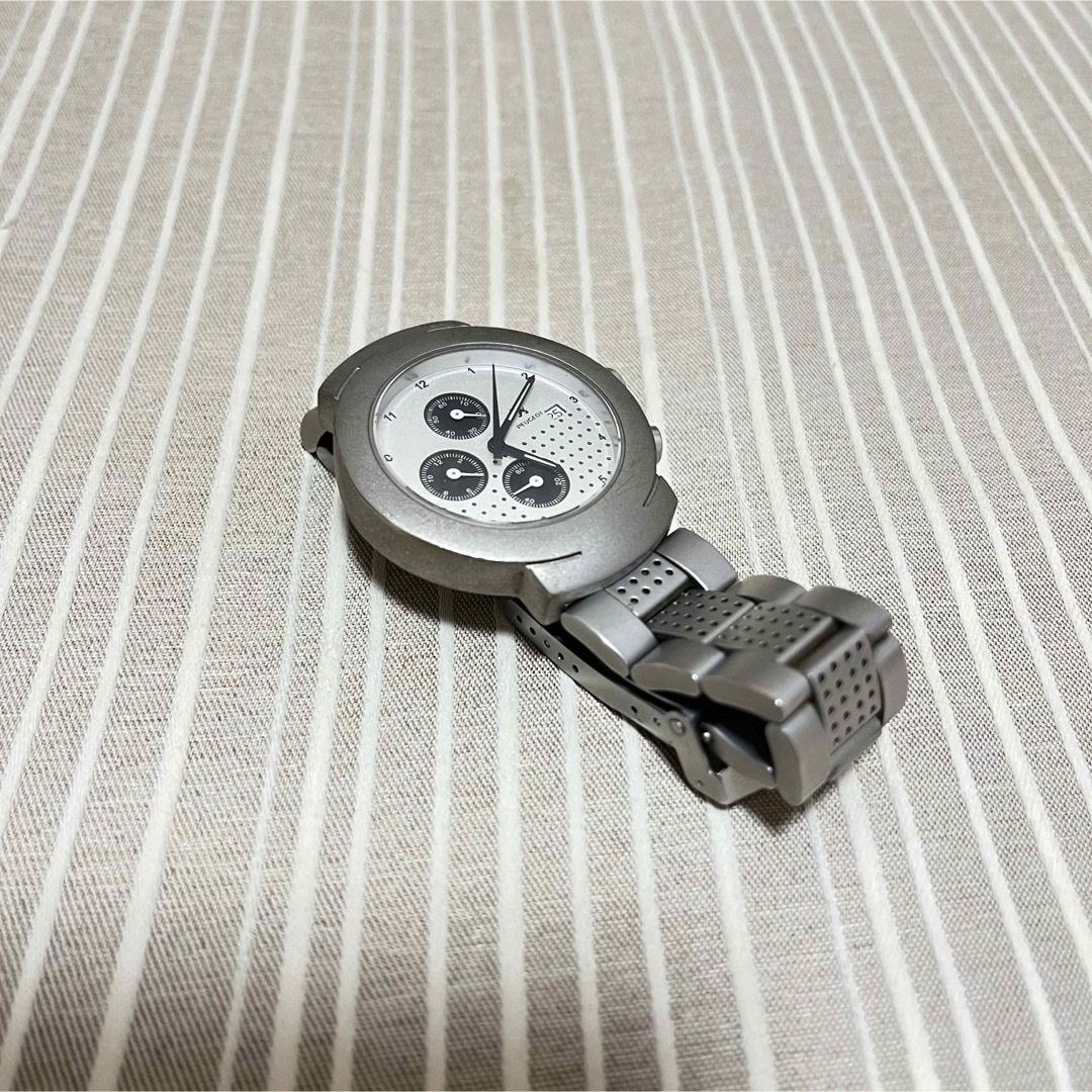 Peugeot(プジョー)のプジョー　Peugeot 腕時計　ウォッチ　シルバー　箱　説明書　付属 メンズの時計(腕時計(アナログ))の商品写真