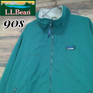 エルエルビーン(L.L.Bean)のL.L.Bean 旧タグ　80s　90s Three　Season　Jacket(ナイロンジャケット)