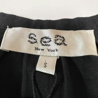 タグ付き新品 SEA NEWYORK Holly ハート刺繍 パフスリーブドレス