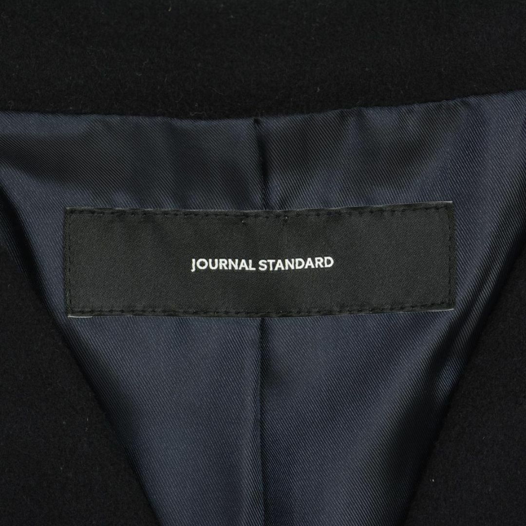 JOURNAL STANDARD(ジャーナルスタンダード)の【JOURNALSTANDARD】スーパー140ビーバーVネックコート レディースのジャケット/アウター(ロングコート)の商品写真