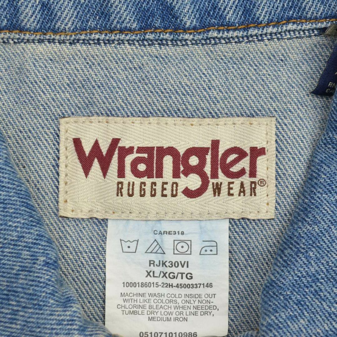 Wrangler(ラングラー)の【WRANGLER】RUGGED WEARデニムジャケット メンズのジャケット/アウター(Gジャン/デニムジャケット)の商品写真