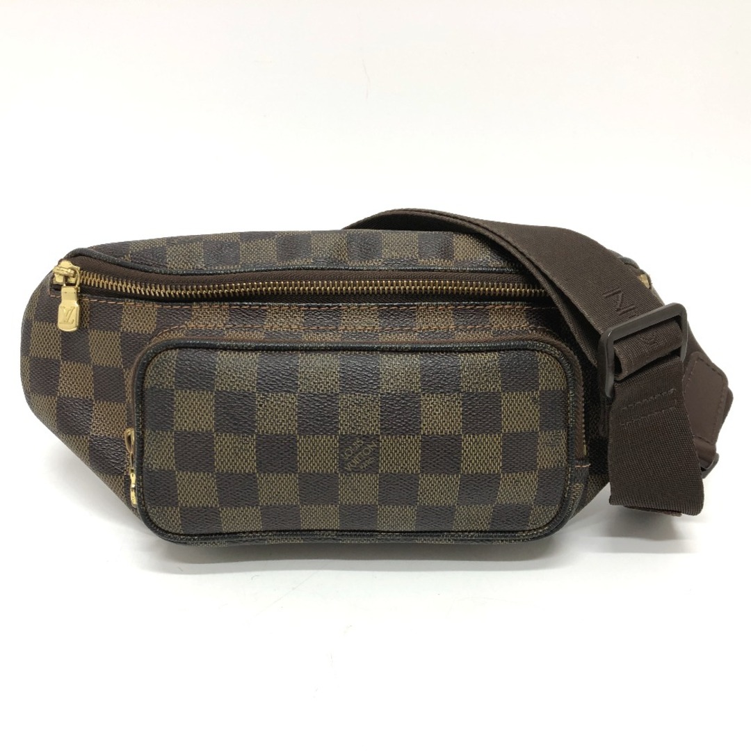 LOUIS VUITTON(ルイヴィトン)のルイヴィトン LOUIS VUITTON バムバッグ・メルヴィール N51172 ダミエライン ウエストバッグ ダミエキャンバス エベヌ ブラウン メンズのバッグ(ウエストポーチ)の商品写真